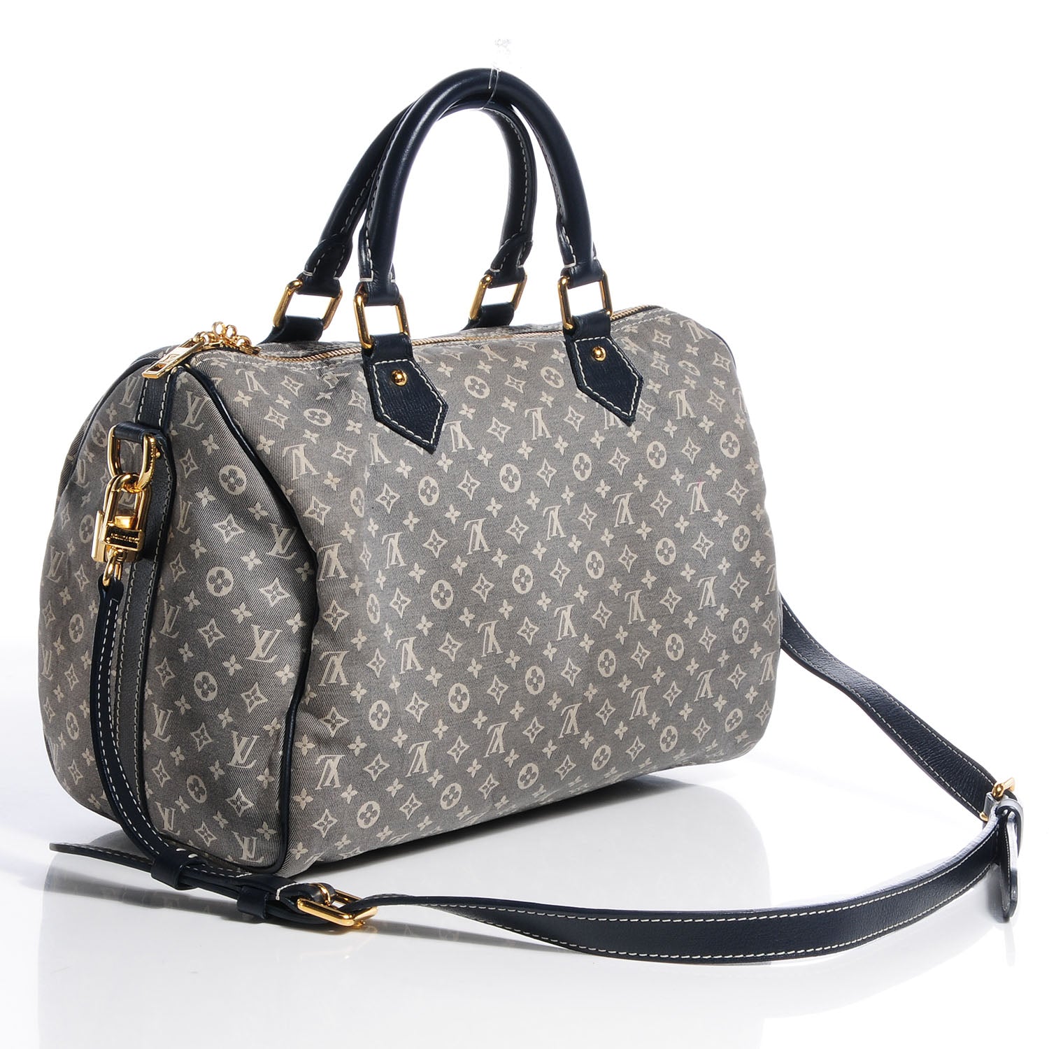 Louis Vuitton Monogram Idylle Speedy Bandouliere 30 Encre 3 of 7