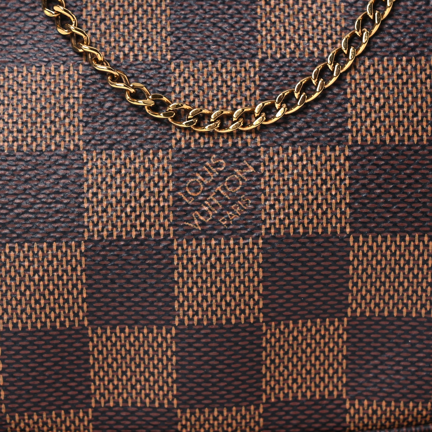 Louis Vuitton Damier Ebene Mini Pochette Accessories 8 of 15
