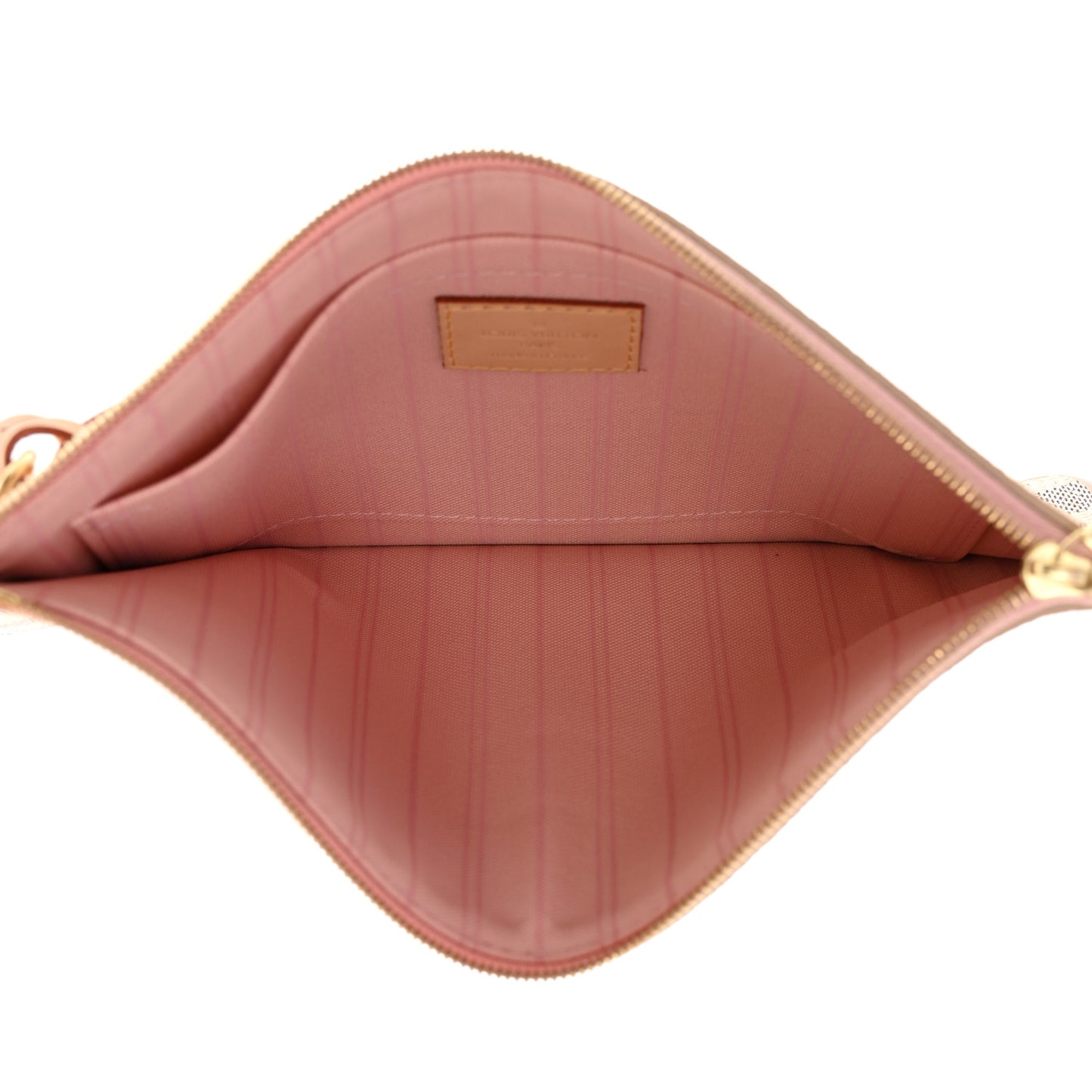 Damier Azur Neverfull MM GM Pochette Rose Ballerine