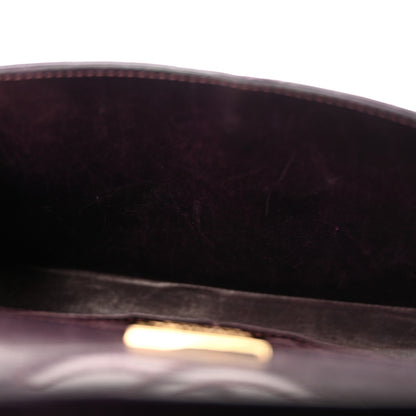 Chanel Alligator Medium Double Flap Purple 13 of 22