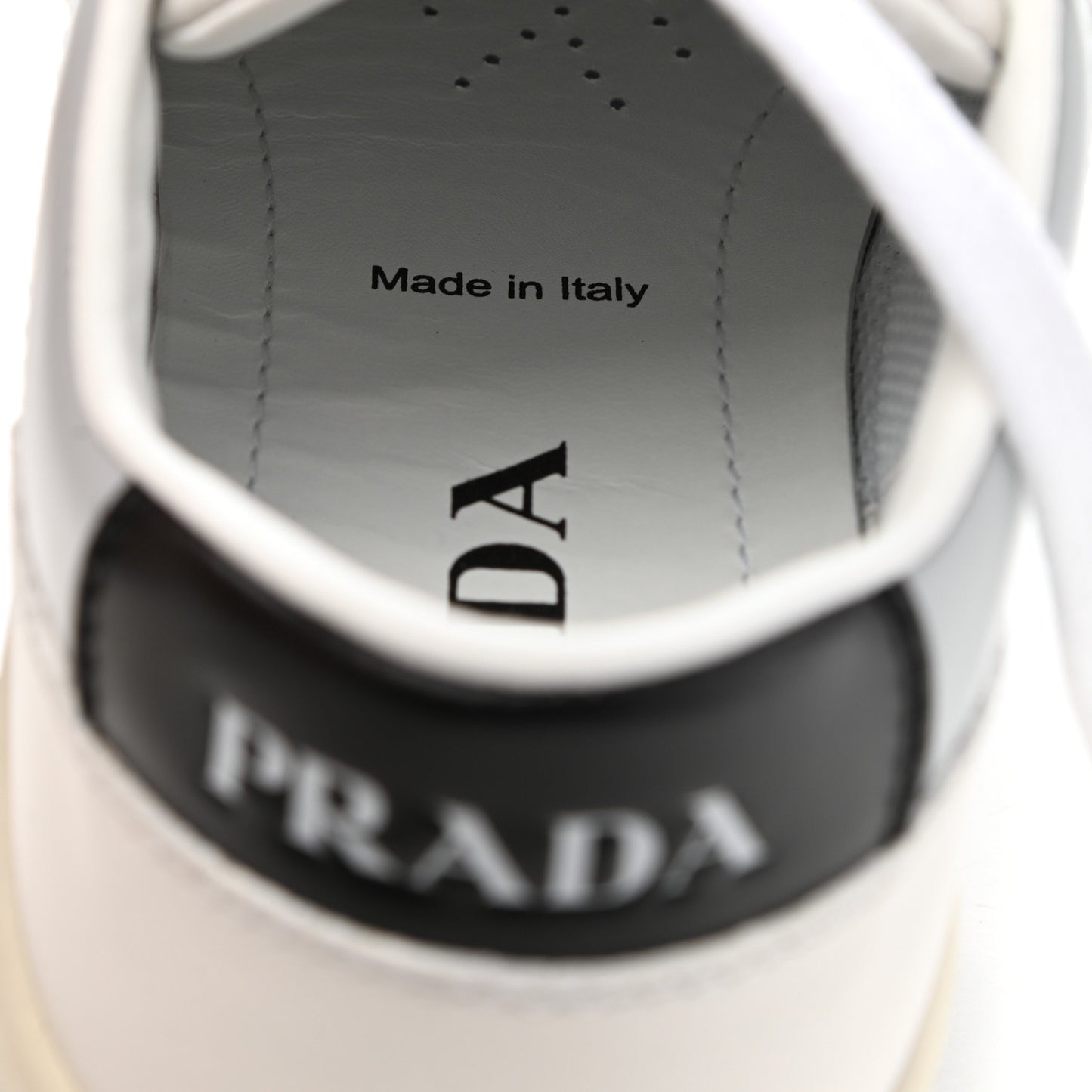 Vitello Sport Spazzolato Rois Rubber Triangle Logo Perforated Womens District Low Top 30mm Sneakers 37 White Fiordaliso