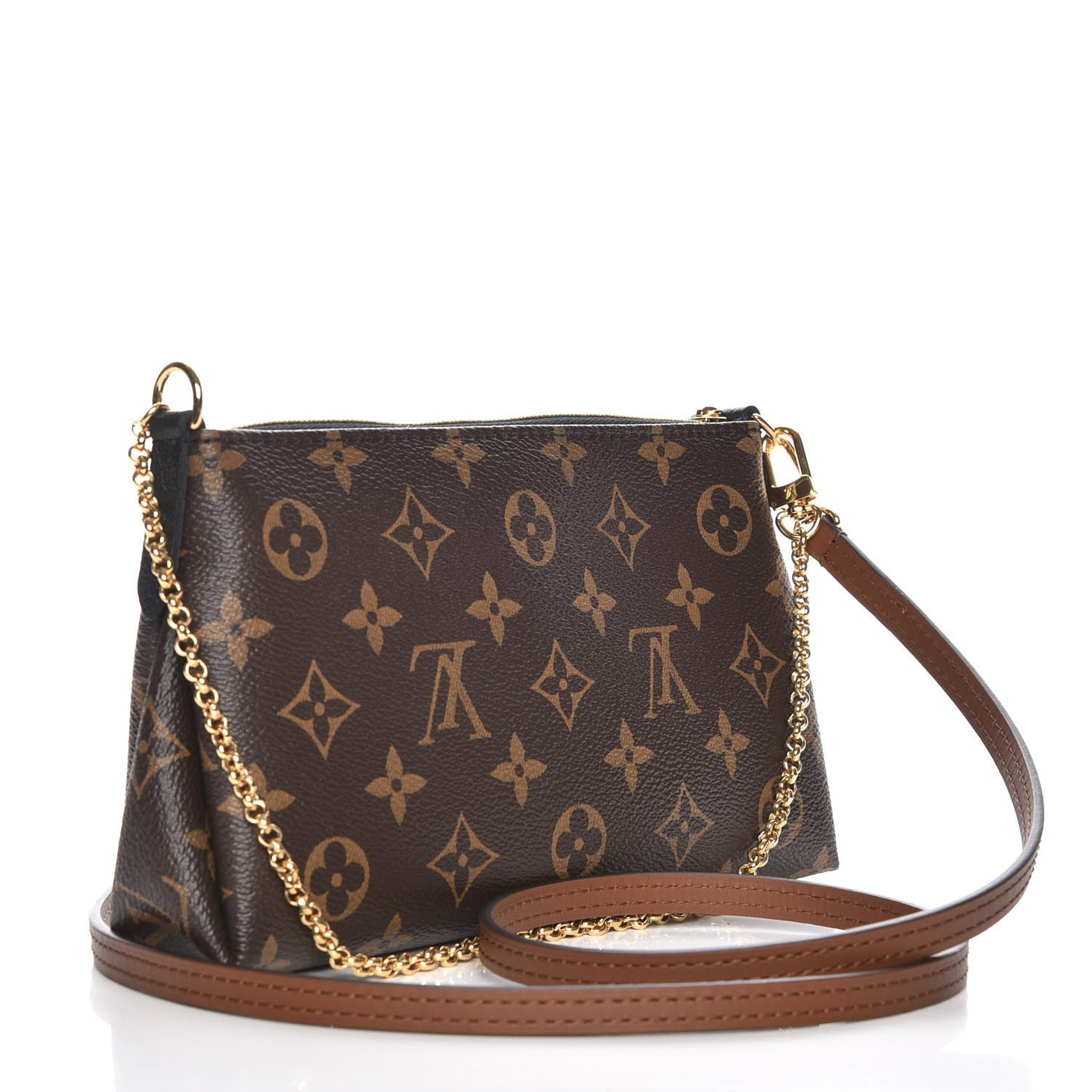 Monogram Pallas Clutch Black