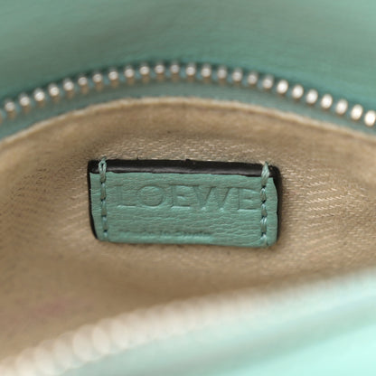 Loewe Goatskin Mini Puzzle Edge Bag Fresh Mint 6 of 13
