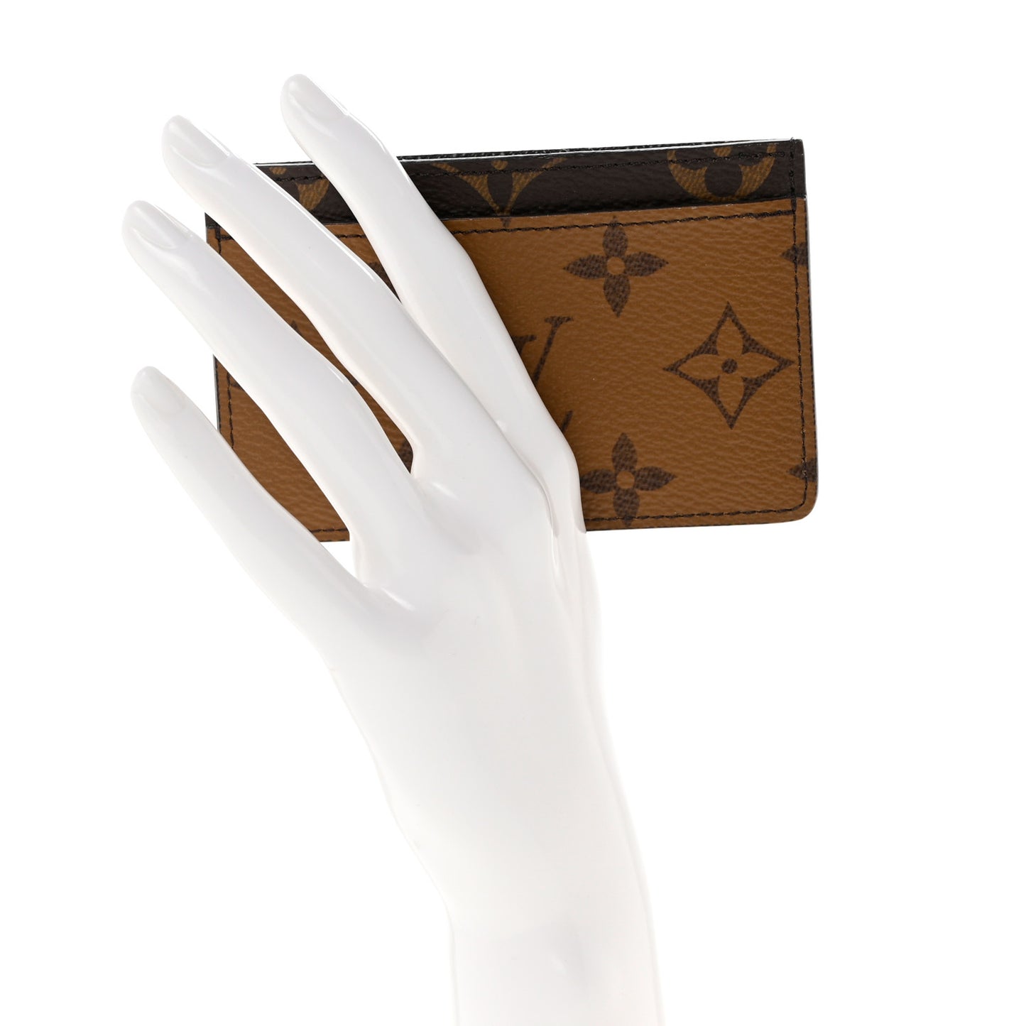 Reverse Monogram Card Holder