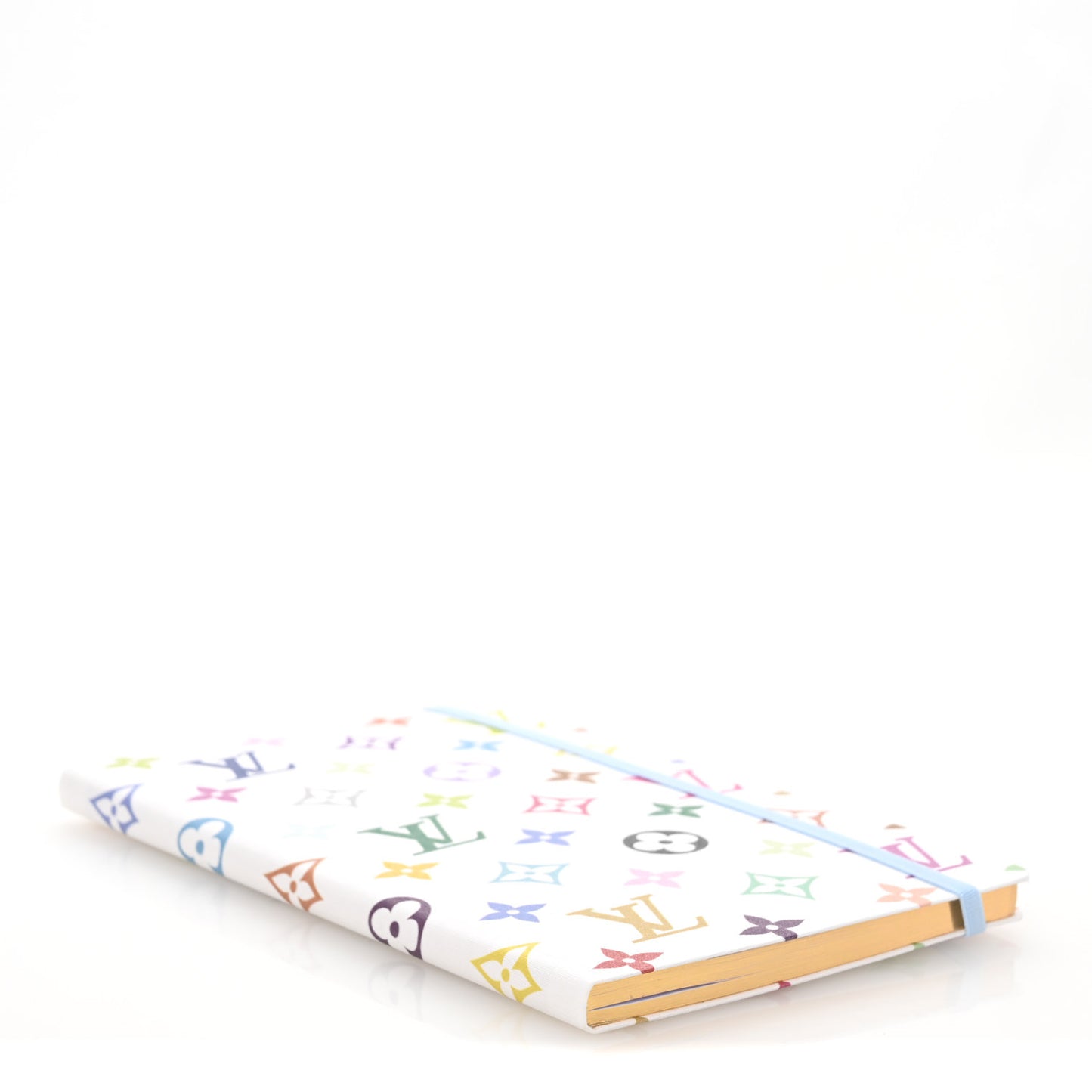 LV x TM Monogram Multicolor Jane Notebook MM White
