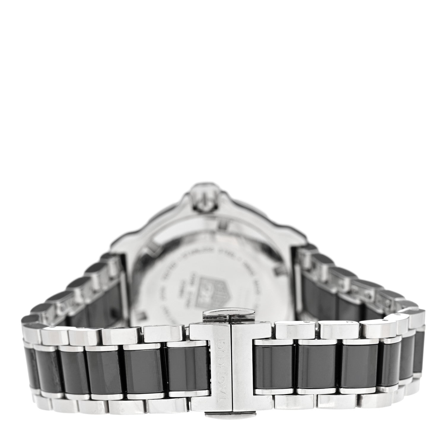 Tag Heuer Stainless Steel Ceramic Diamond Bezel 34mm Formula 1 Lady Quartz Watch Black WAH1212 3 of 6