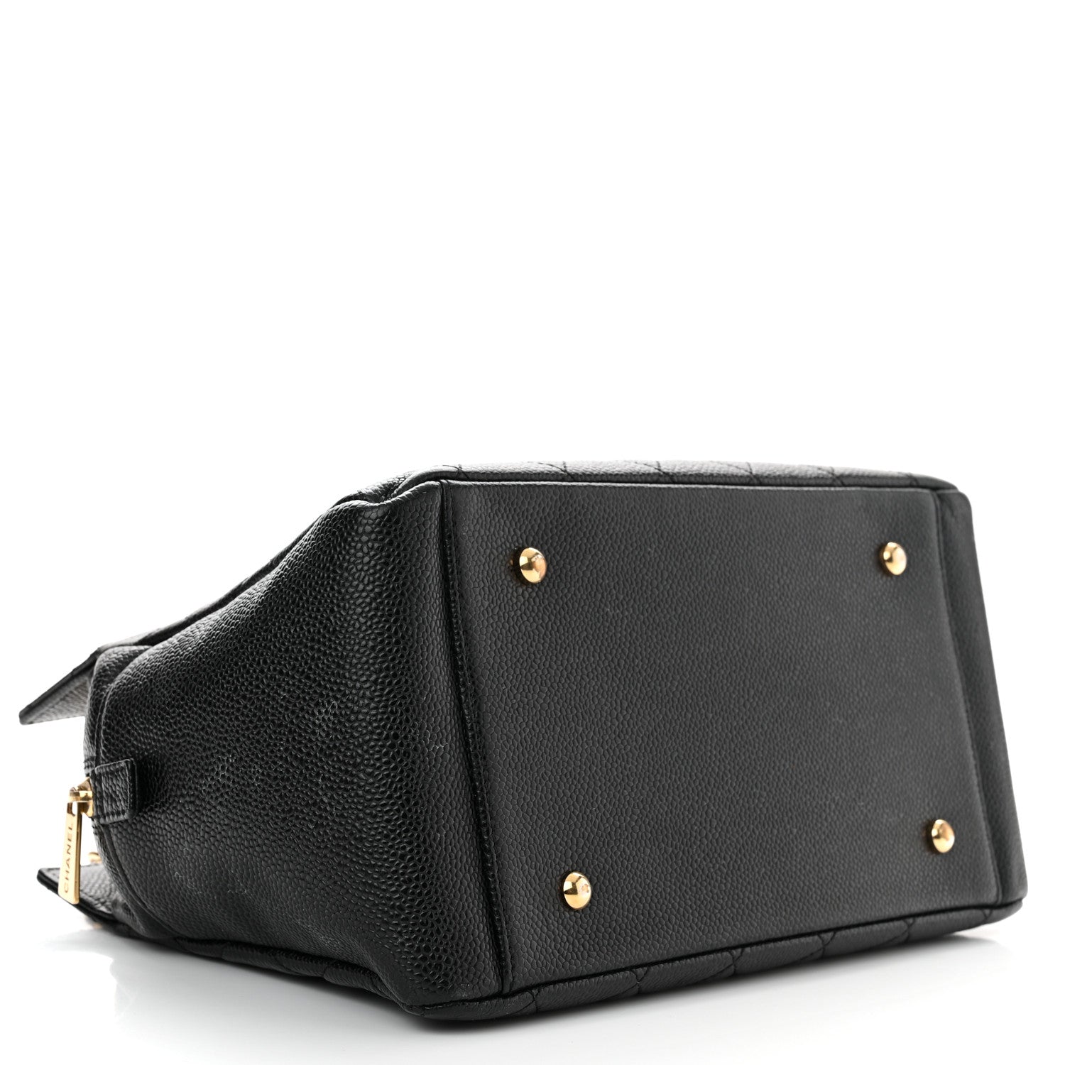 Chanel Caviar Quilted Petit Timeless Tote PTT Black 4 of 11