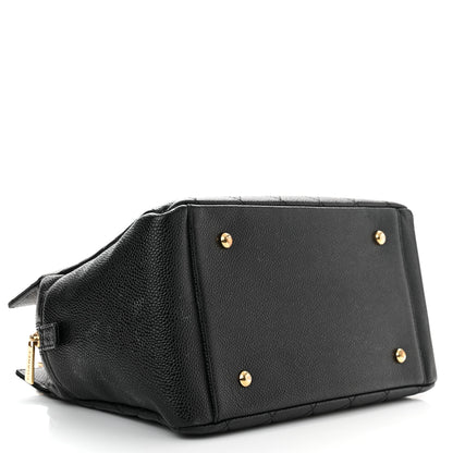 Chanel Caviar Quilted Petit Timeless Tote PTT Black 4 of 11