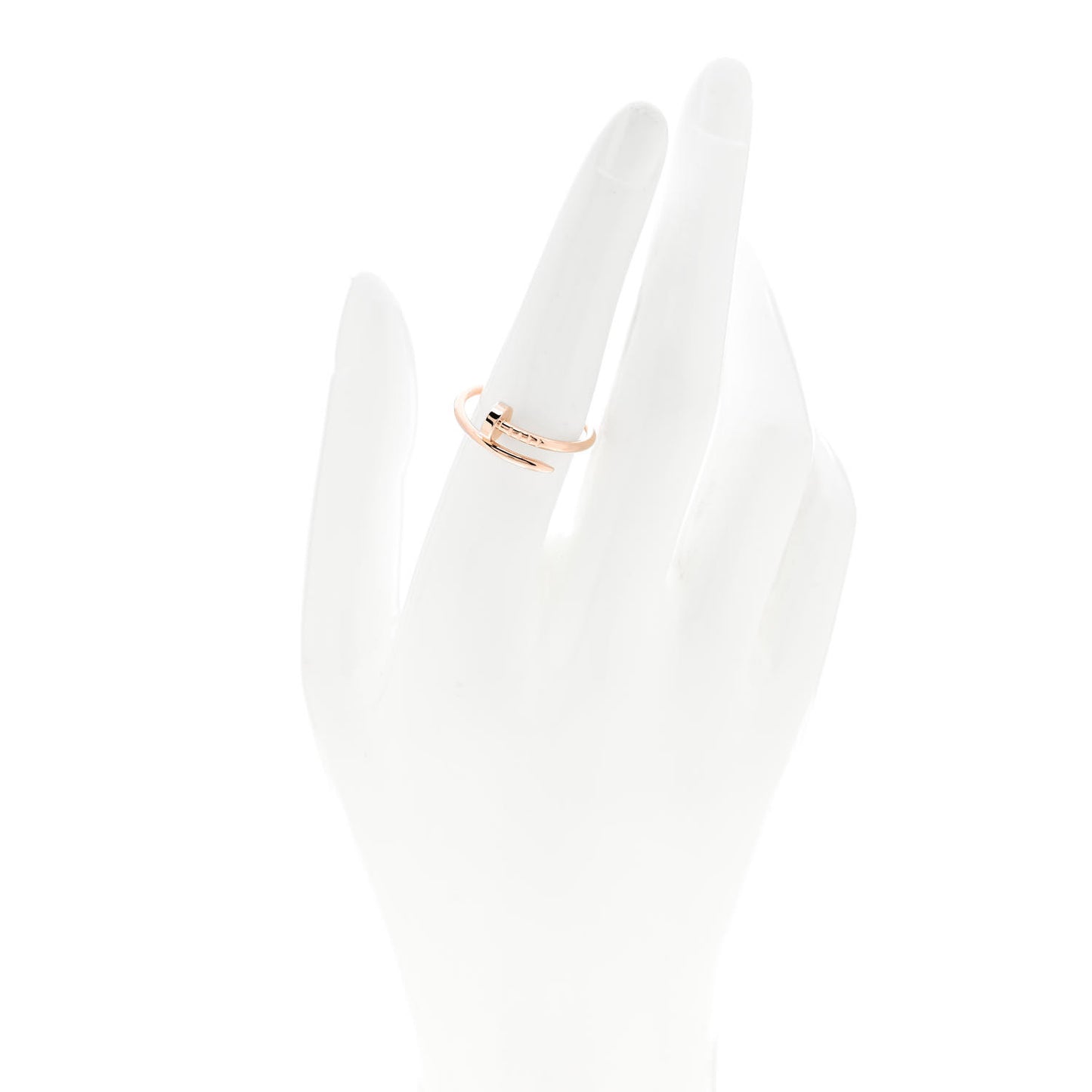 18K Pink Gold Small Juste Un Clou Ring 54 6.75