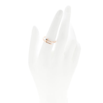 Cartier 18K Pink Gold Small Juste Un Clou Ring 54 6.75 2 of 4