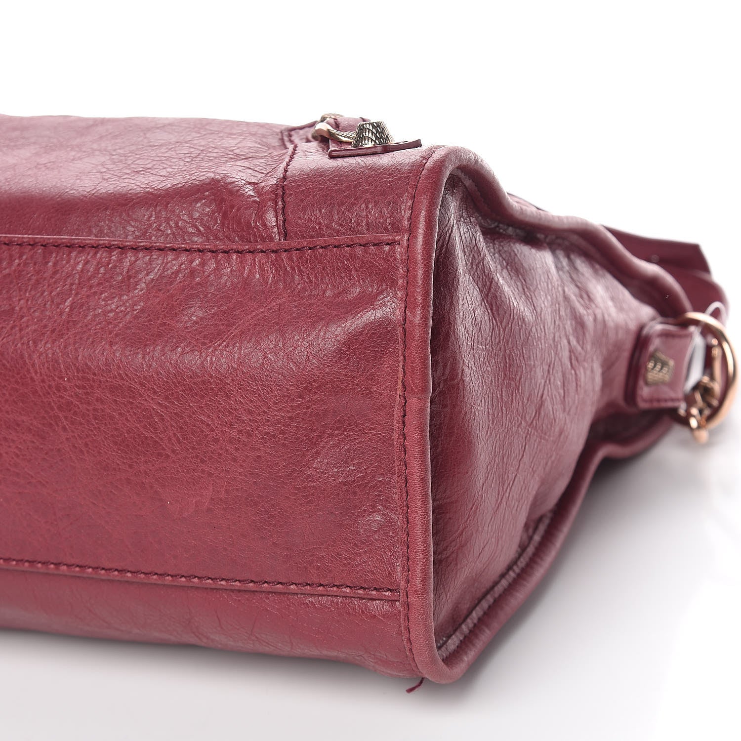 Balenciaga Agneau Giant 12 Rose Gold Hardware City Cassis 7 of 14