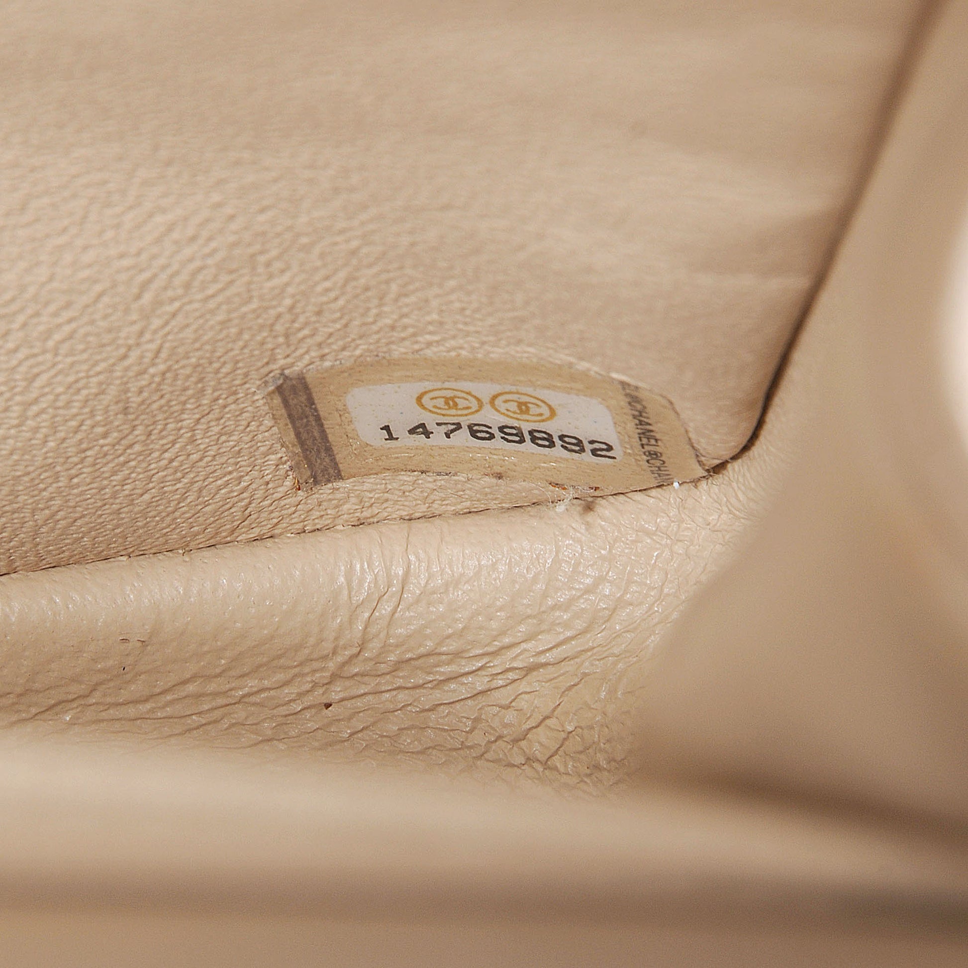 Chanel Caviar Jumbo Double Flap Beige 7 of 7