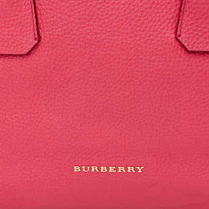 Burberry Grainy Calfskin Medium Baynard Tote Pink Azalea 9 of 11
