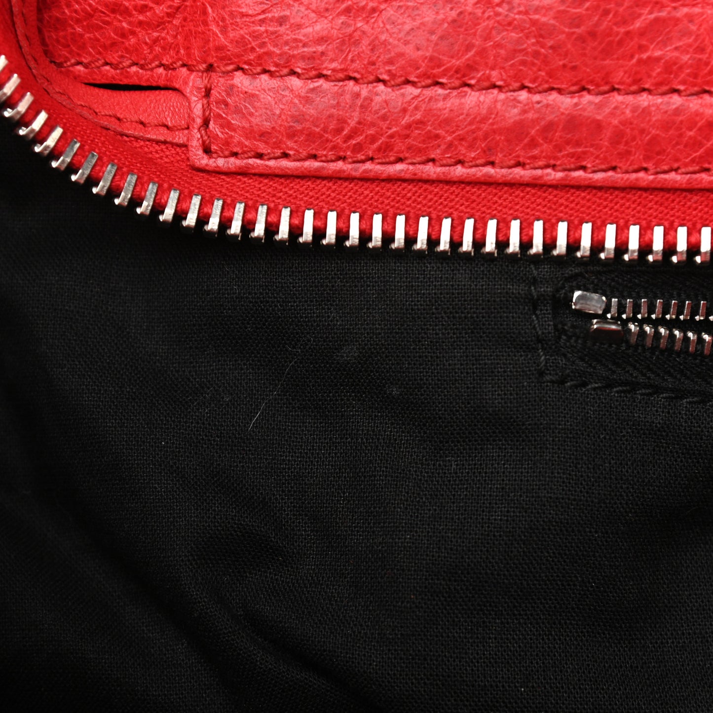 Agneau Giant 21 Silver Hardware City Rouge Coquelicot