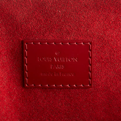 Louis Vuitton Damier Ebene Caissa Hobo Cherry 6 of 7