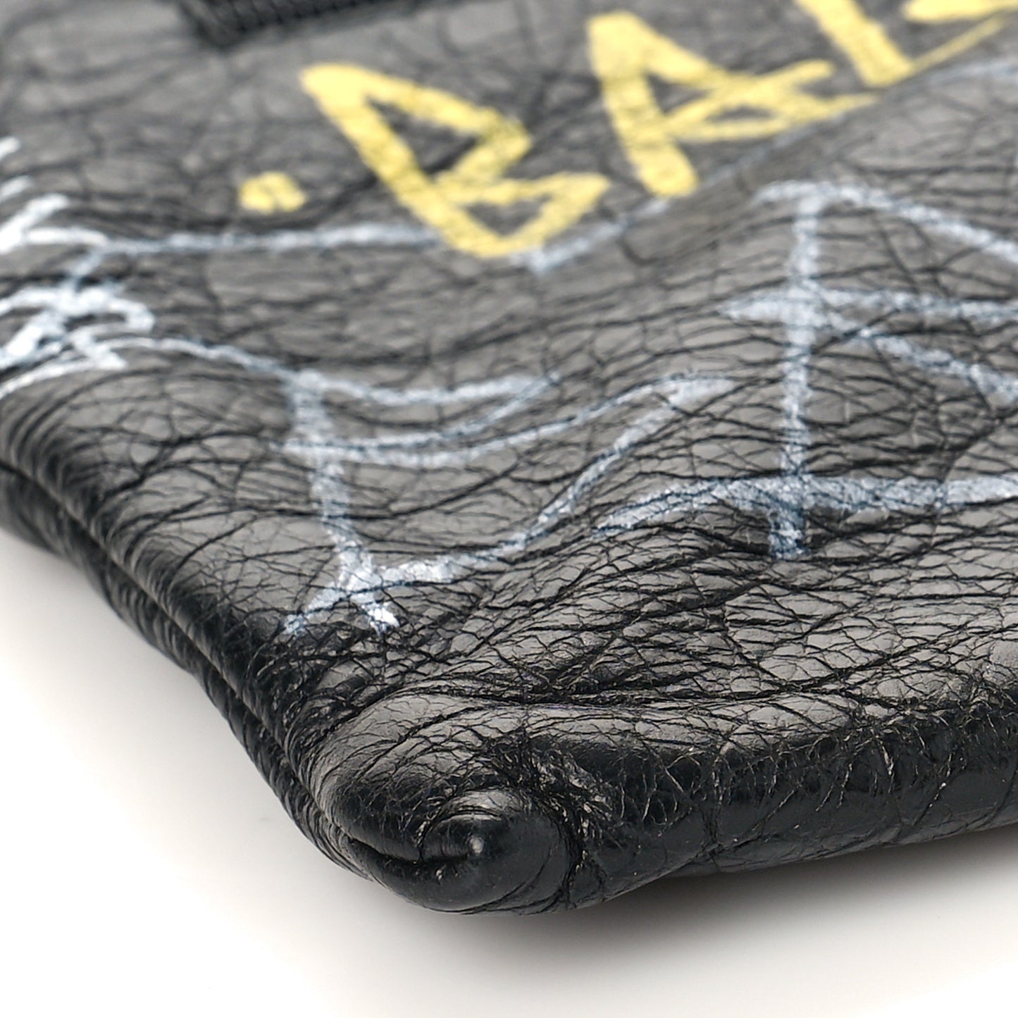 Agneau Arena Graffiti All Over Explorer Pouch Black Multicolor