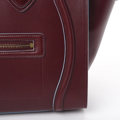 Celine Palmelato Mini Luggage Light Burgundy 13 of 21