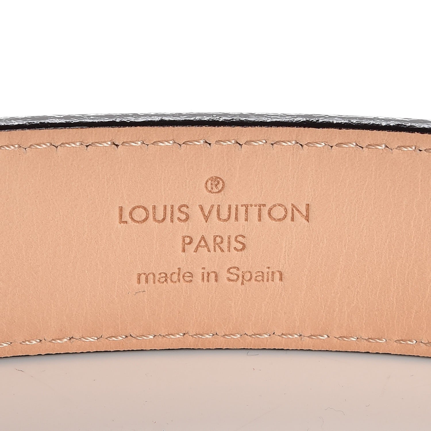 Louis Vuitton Vernis LV Frame Belt 85 34 Amarante 5 of 9