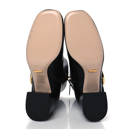 Gucci Malaga Kid GG Blondie 55mm Ankle Boots 39.5 Black 5 of 9