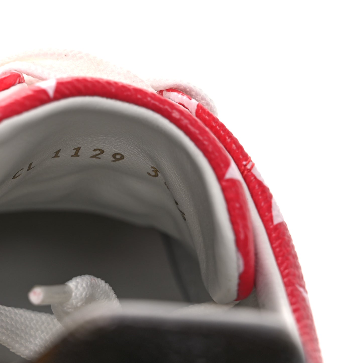 Monogram Escale Time Out Sneakers 35.5 Red