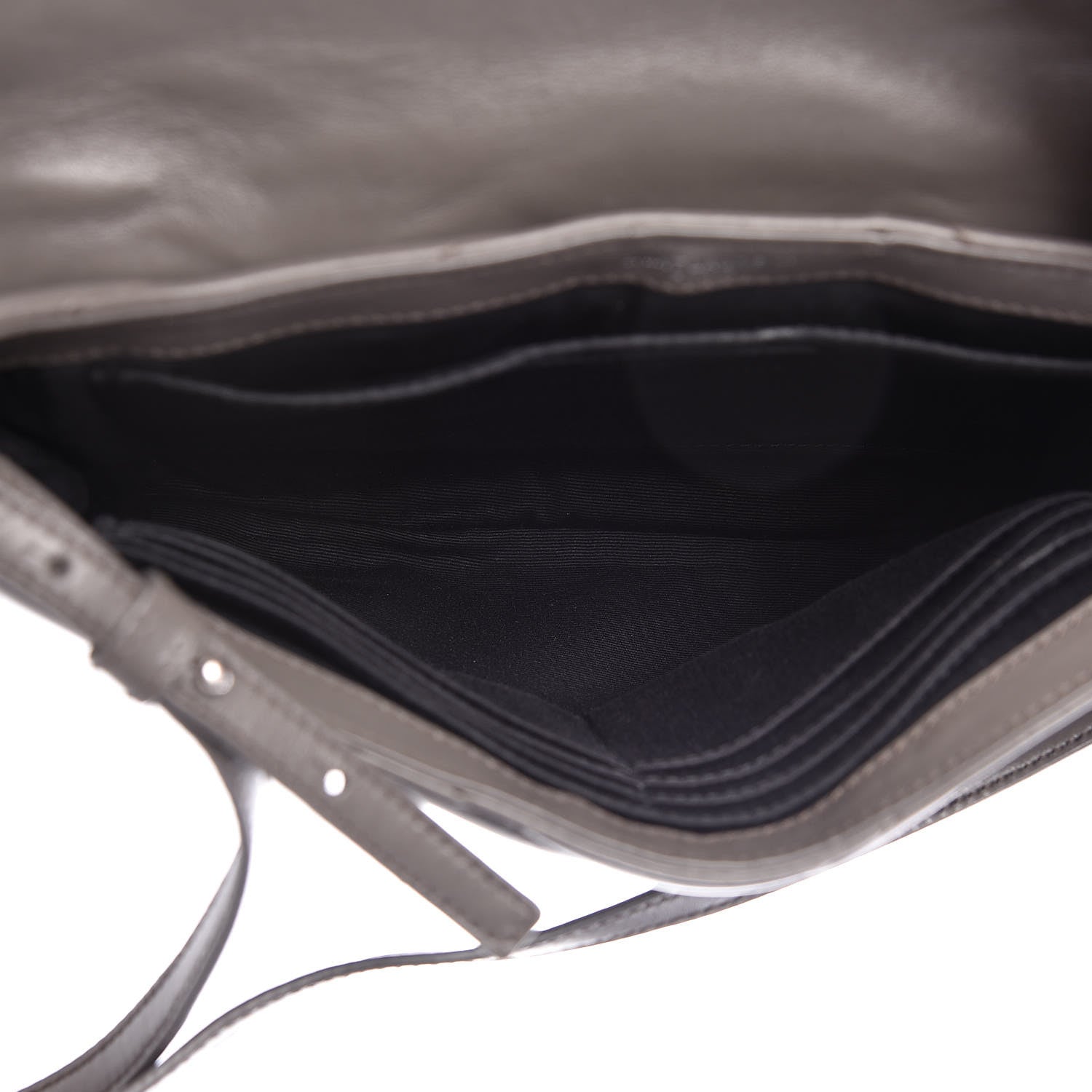 Saint Laurent Calfskin Y Quilted Monogram Loulou Flap Bag Earth 5 of 12
