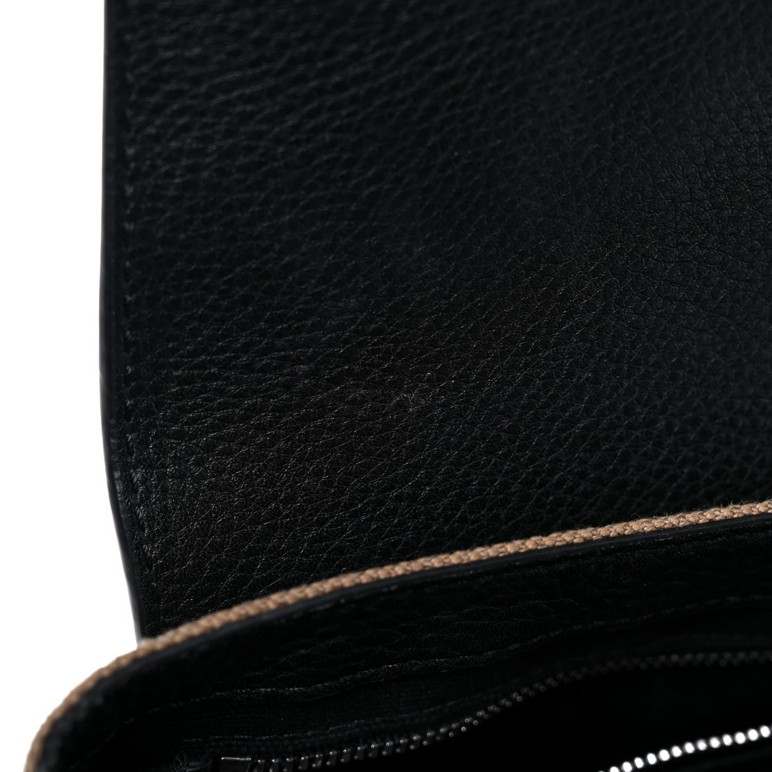 Burberry Mega Check Grainy Calfskin Small Gowan Messenger Bag Black 13 of 14