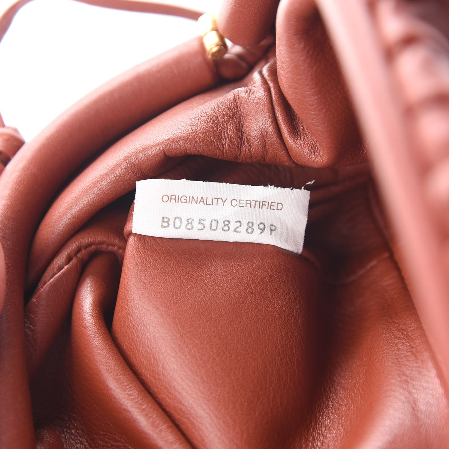 Butter Calfskin The Mini Pouch Brick