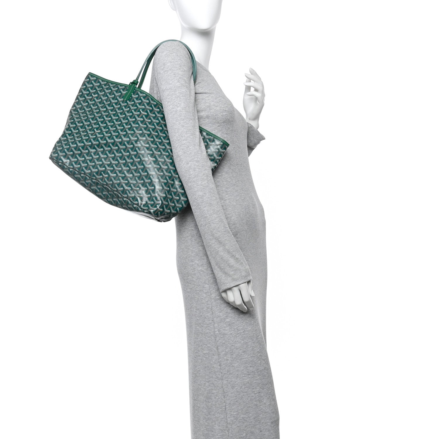 Goyard Goyardine Saint Louis PM Green 2 of 13