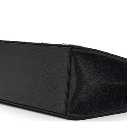 Chanel Caviar Jumbo Single Flap Black 11 of 11