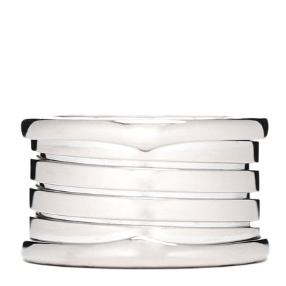 Bulgari 18K White Gold B.Zero1 Five-Band Ring 53 6.25 1 of 6