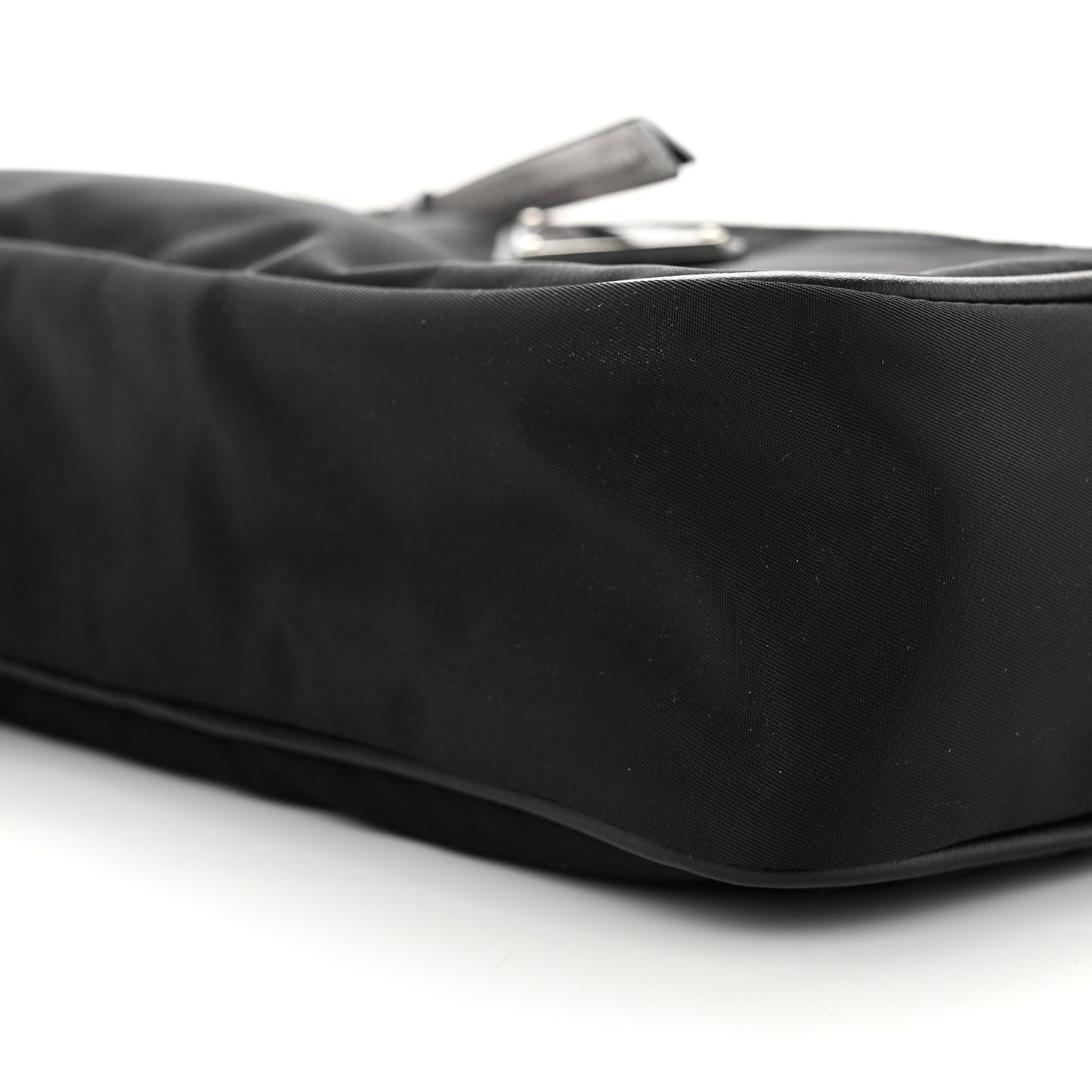 Tessuto Nylon Studded New Vela Shoulder Bag Black Cromo