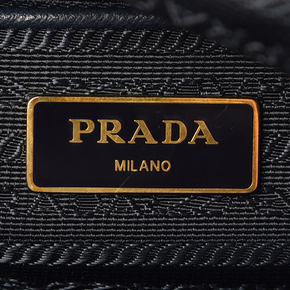 Prada Tessuto Nylon Saffiano Tote Blue 6 of 8