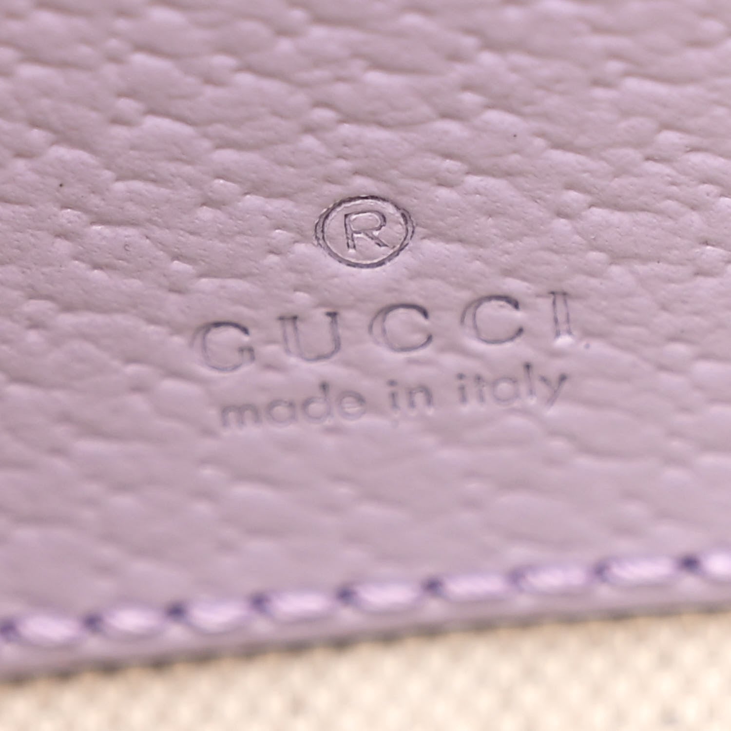 Gucci Monogram Jumbo GG Textured Dollar Calfskin Mini Ophidia Half Moon Hobo Beige Lapis 6 of 10