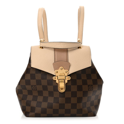Louis Vuitton Damier Ebene Clapton Backpack Creme 1 of 12