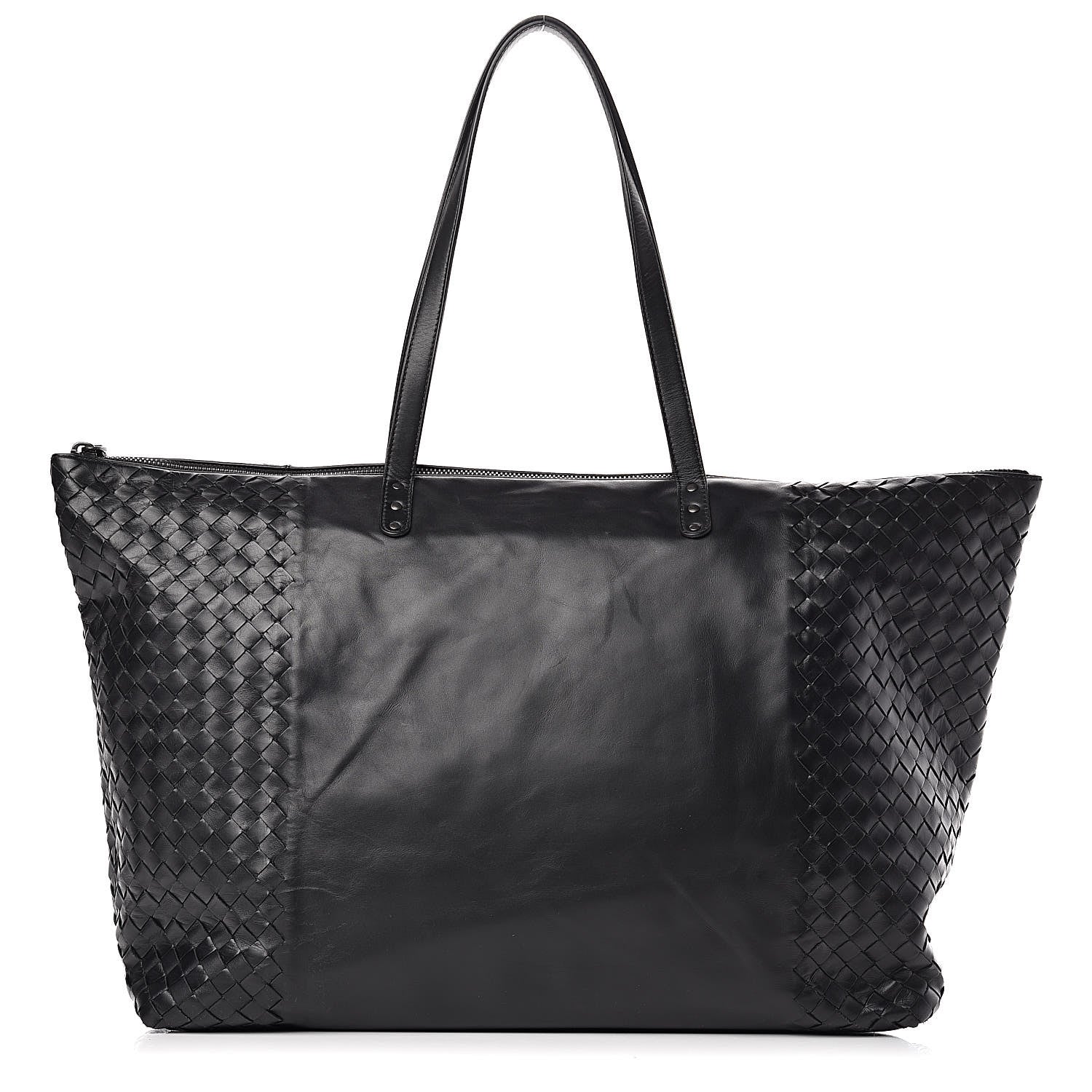 Bottega Veneta Nappa Intrecciato Tote Bag Black 1 of 9