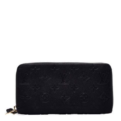 Louis Vuitton Empreinte Zippy Wallet Black 1 of 8