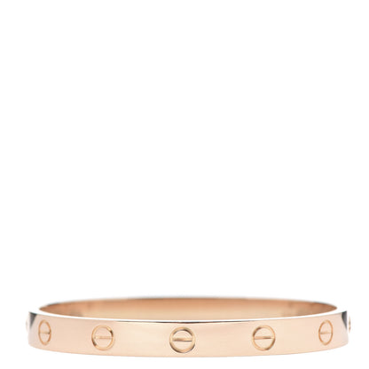 Cartier 18K Pink Gold LOVE Bracelet 16 3 of 7