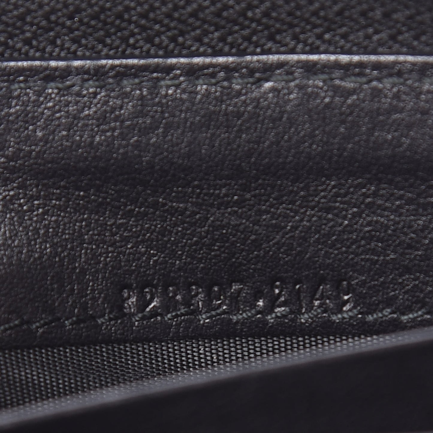 Guccissima Signature Microguccissima Bree Zip Around Wallet Black