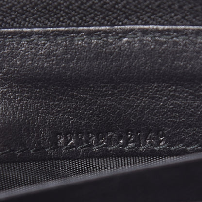 Gucci Guccissima Signature Microguccissima Bree Zip Around Wallet Black 7 of 9