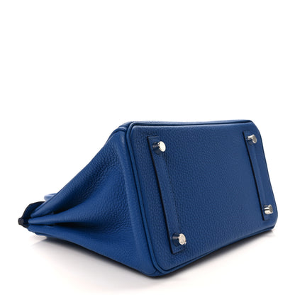 Hermes Togo Birkin 25 Bleu Royal 4 of 8