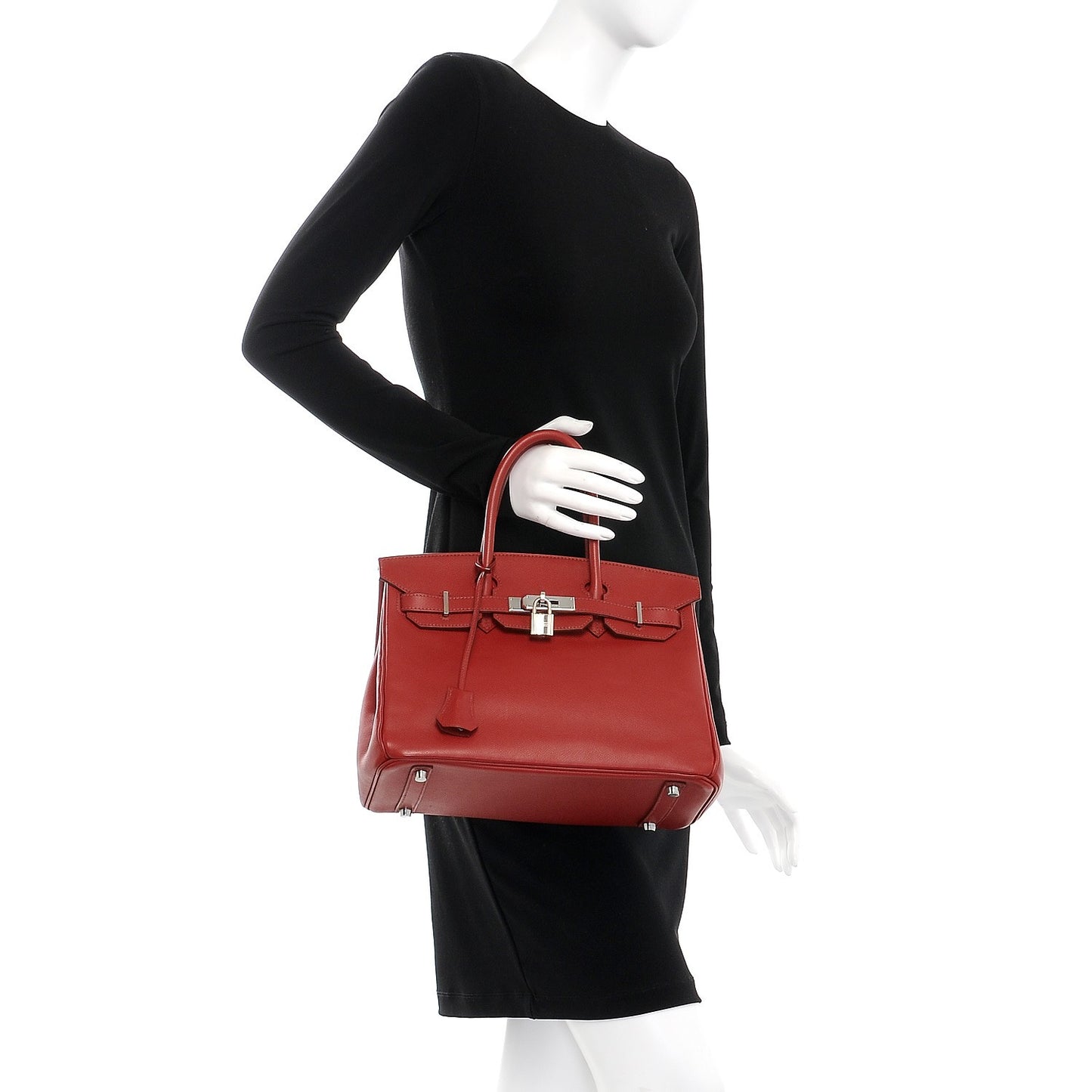 Epsom Birkin 30 Rouge Garance