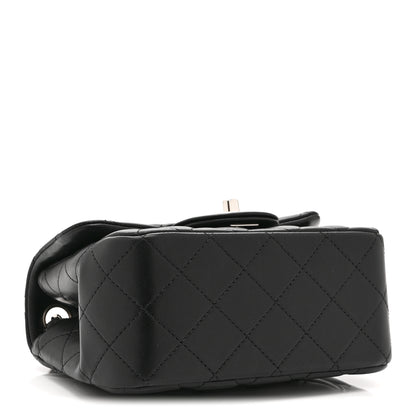 Chanel Lambskin Quilted Mini Square Flap Black 4 of 10