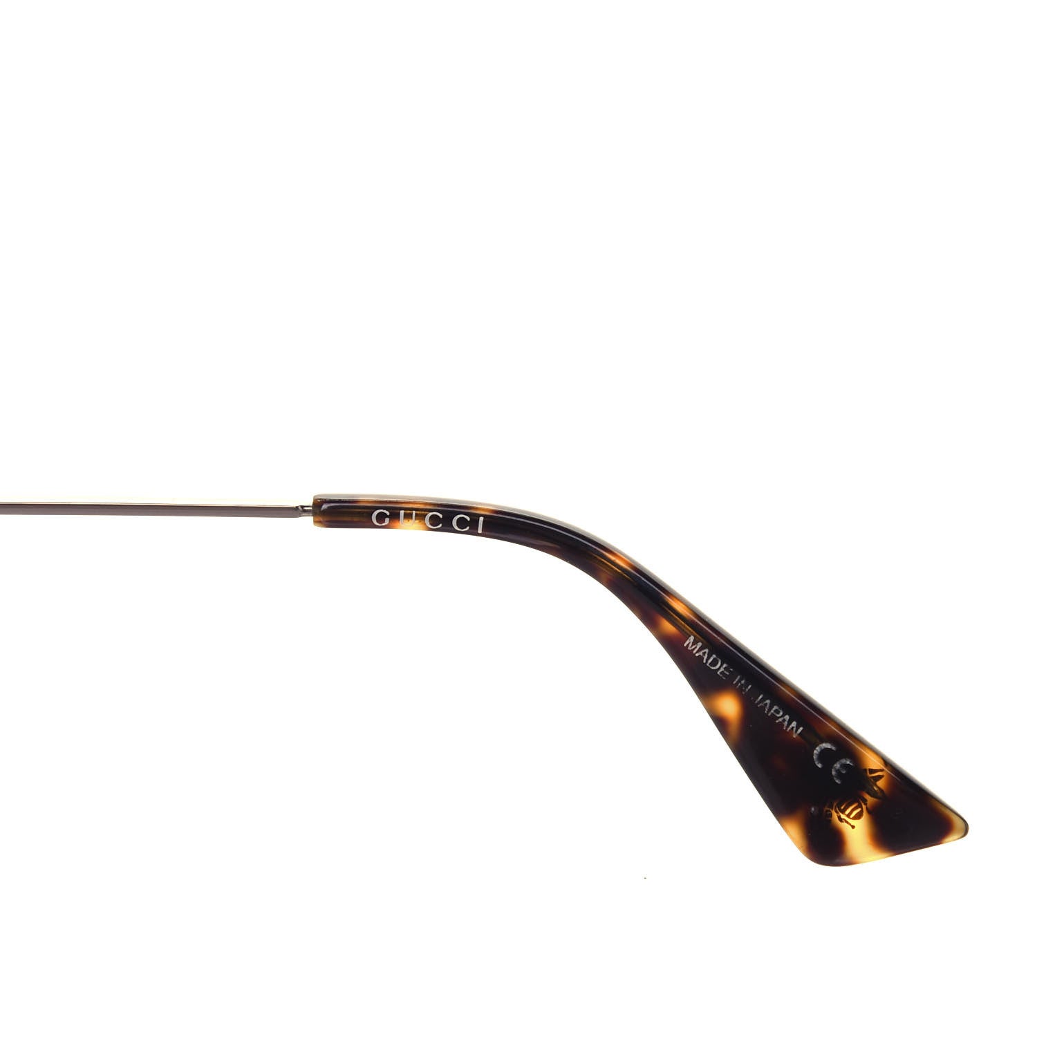 Gucci Acetate Aviator Sunglasses GG0062S Tortoise 5 of 8