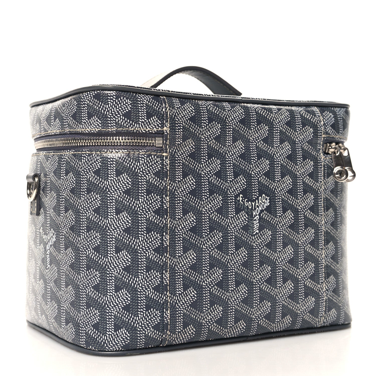 Goyard Goyardine Muse Vanity Case Grey 4 of 9