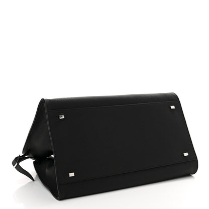The Row Matte Grained Calfskin Soft Margaux 15 Black 4 of 9