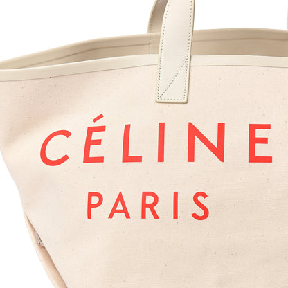 Celine Textile Medium Made In Tote White 10 of 10