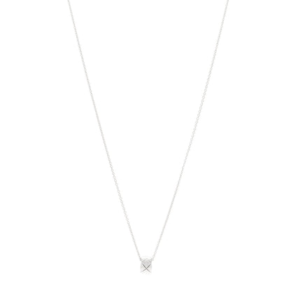 Chanel 18K White Gold Coco Crush Pendant Necklace 1 of 5