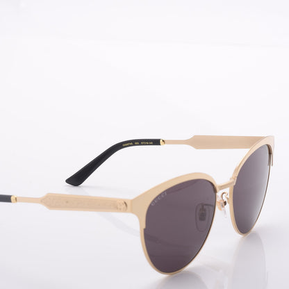 Gucci Metal Clubmaster GG0074/S Sunglasses Gold 4 of 8