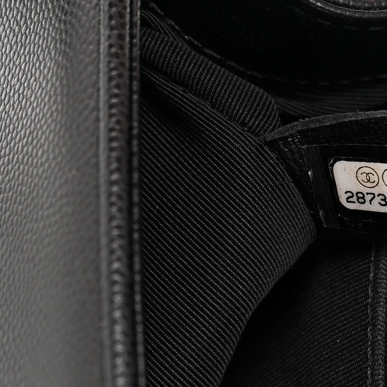 Chanel Caviar Quilted Small Boy Flap Black 7 of 16