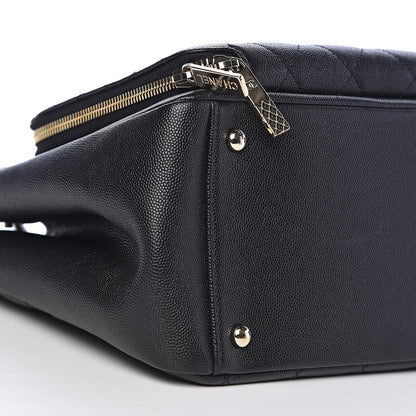 Chanel Caviar Quilted Small Business Affinity Shopping Bag Black 9 of 11